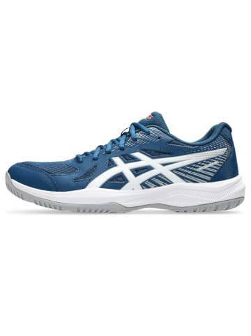 asics Laufschuhe UPCOURT 6 in mako blue/white