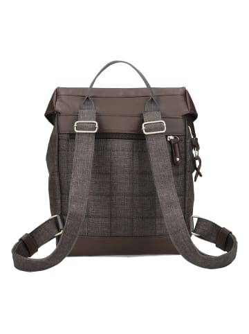Zwei Olli City Rucksack 31 cm in espresso