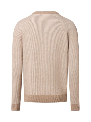 Andrew James Strickpullover in melange beige - 0006