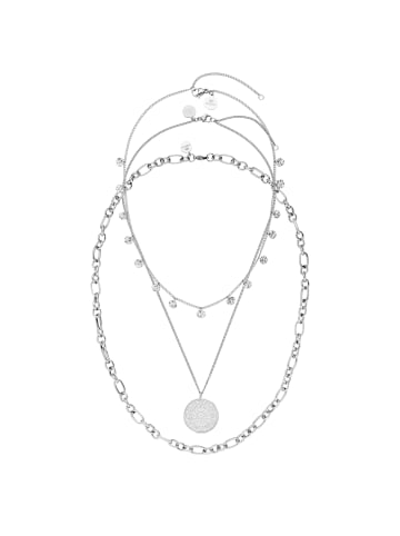 PURELEI Halsketten-Set Hanalei Silber