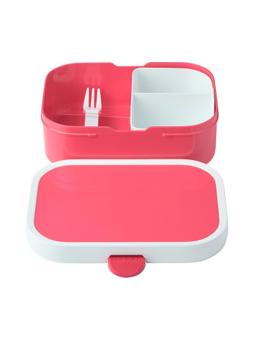 Mepal 2er Set Brotdosen mit Einsatz Campus 700 ml in Pink & Pink