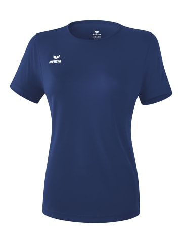 erima Damen Teamsport Funktions T-Shirt in new navy