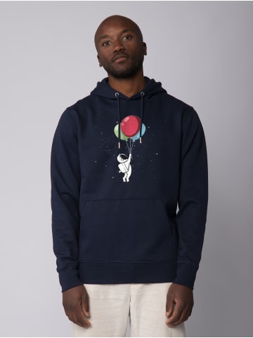 wat? Apparel Sweatshirt Little Balloon Astronaut in Dunkelblau