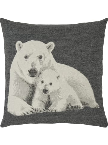 Sander Jacquard Kissenhülle 34 in grau