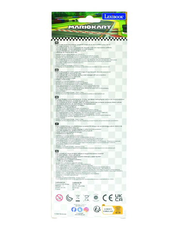 LEXIBOOK® Mario Kart Projektionsuhr mit 20 Bildern