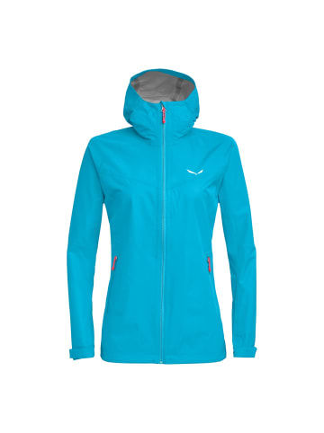 Salewa W PUEZ AQUA 3 POWERTEX JACKET in Blau
