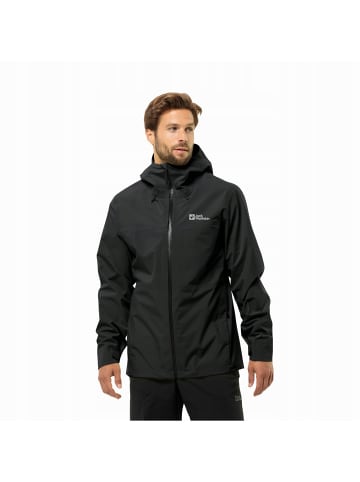 Jack Wolfskin Softshelljacke für Herren in Schwarz