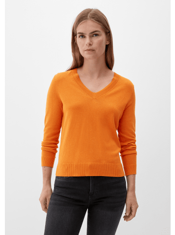 s.Oliver Pullover langarm in Orange