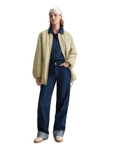Marc O'Polo DENIM Blousonjacke im Aviator-Stil oversize in Artichoke Leaf