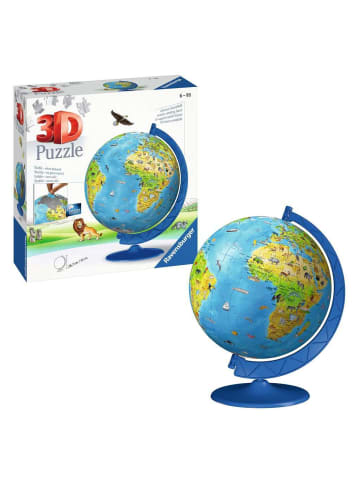 Ravensburger Konstruktionsspiel Puzzle 180 Teile 3D Puzzle Kinderglobus 180 Teile deutsch 6-99 Jahre in bunt