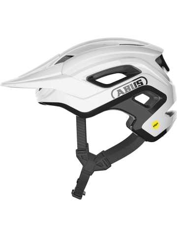 ABUS Fahrradhelm CliffHanger MIPS in shiny white