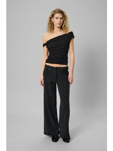 My Essential Wardrobe Ärmellose Bluse GiggoMW Slim fit in Black