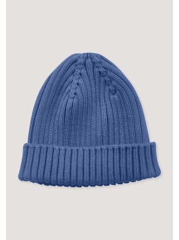 Hessnatur Strickmütze in kornblume