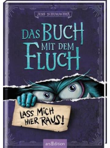 ars edition Buch - Das Buch mit dem Fluch - Lass mich hier raus! (Das Buch mit dem Fluch 1)