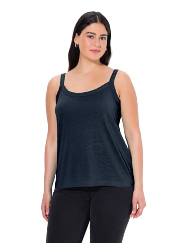 Ulla Popken Strick-Top in marine