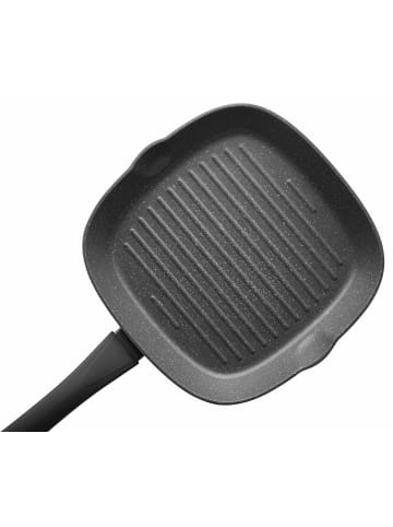 Mäser Grillpfanne, Aluminium Leonis in Schwarz