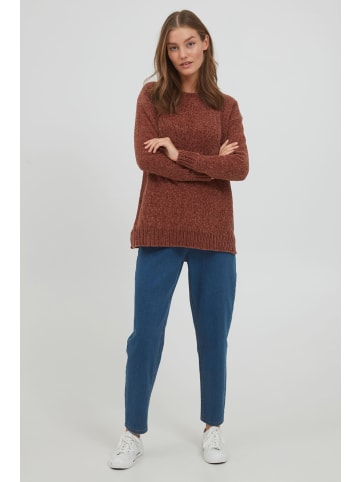 Oxmo Strickpullover OXElvina in Braun