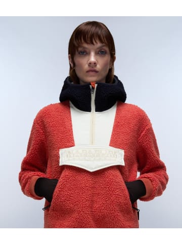 Napapijri Fleecejacke/Fleecepullover "T-Seline Hzh" in Multicolor