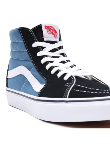 Vans Sneaker High in Blau/Schwarz