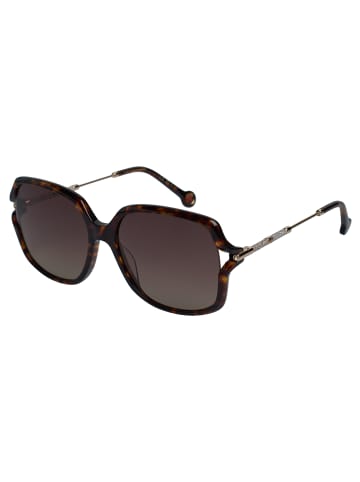 Carolina Herrera Sonnenbrille in Brown