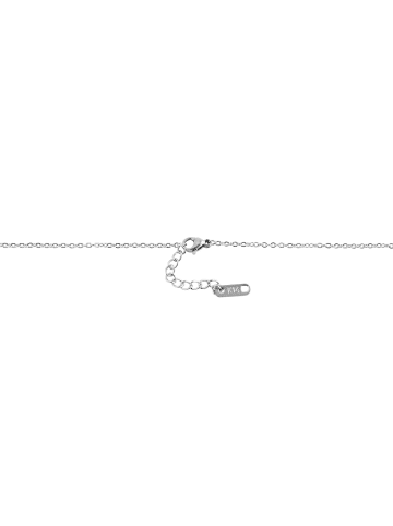 Adeliás Damen Halskette – Ankerkette aus Edelstahl 43 cm in silber