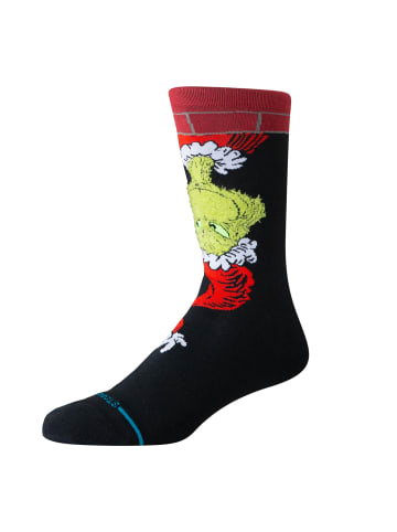STANCE Socken 1er Pack in Schwarz/Grün/Rot