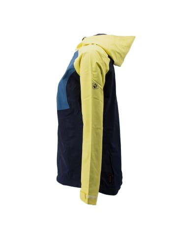 Jack Wolfskin Jacke Mount Isa Texapore gelb in Blau