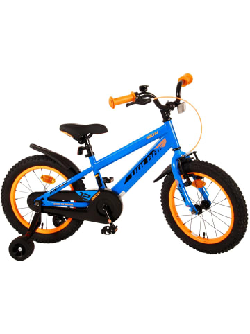 Volare Kinderfahrrad Rocky Fahrrad für Jungen 16 Zoll Kinderrad in Blau 4 Jahre
