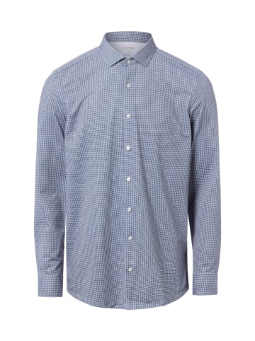 OLYMP  Hemd in indigo weiß