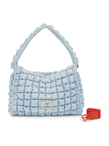 Les Visionnaires Unio Hobo Schultertasche 47 cm blue