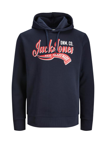 Jack & Jones Hoodie 'Logo' in dunkelblau