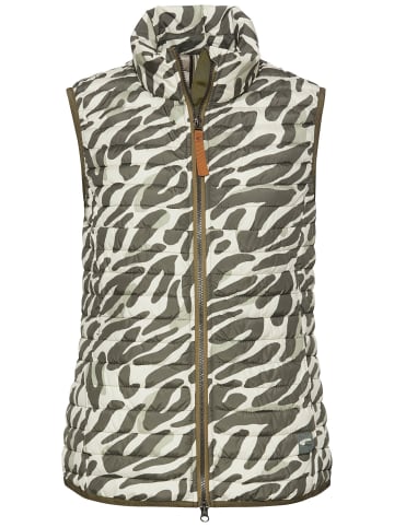 Camel Active Weste mit Animal Print in Animal Print