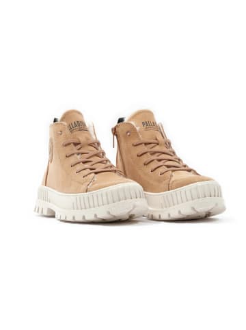 Palladium Stiefel Pallashock Zip Warm in braun