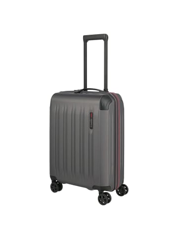 travelite Dynamiic -4-Rollen-Kabinentrolley S 55 cm (anthrazit) in anthrazit