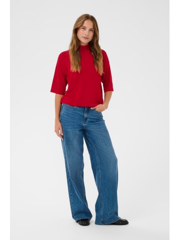 Kaffe Strickpullover KAlizza Loose fit in Haute Red