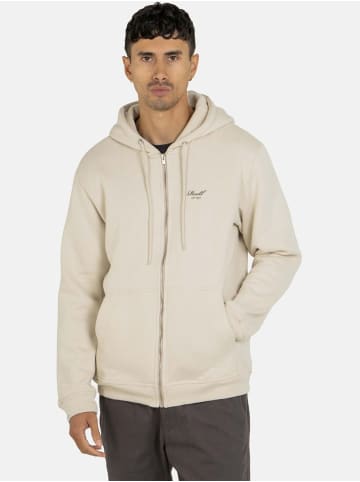 Reell Hoodie "Staple Logo Zip Hoodie" in Weiß