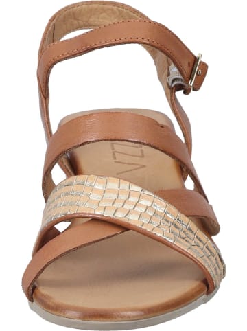 Piazza Klassische Sandaletten in cognac