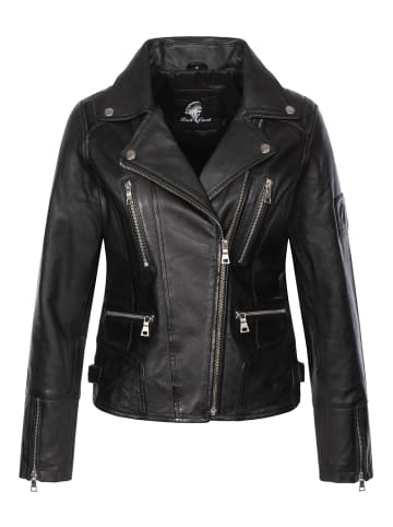 Rock Creek Lederjacke in Schwarz