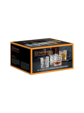 Nachtmann 4er Set Whiskygläser Bossa Nova 235 ml in transparent