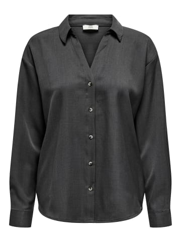 JDY Hemd in Dark Grey Melange