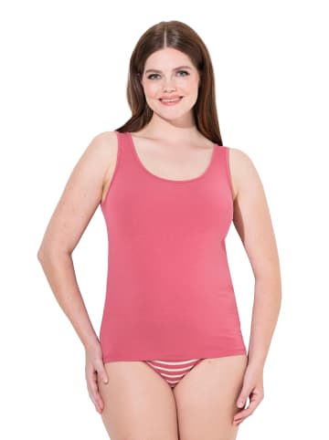 Ulla Popken Unterhemd in himbeere