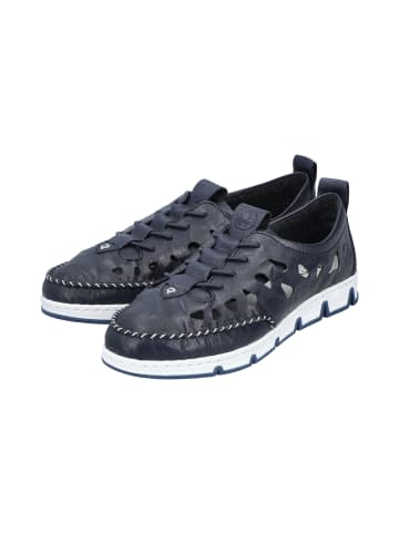 rieker Ledermokassin „Massa“ Blau