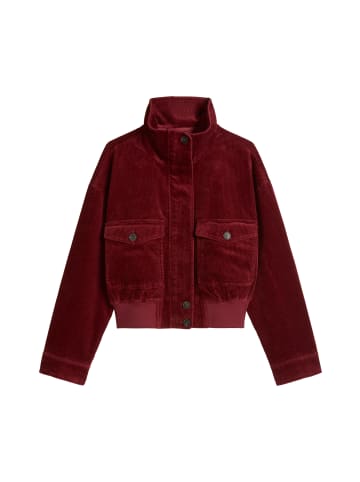Marc O'Polo DENIM Cordblouson regular in Deep Burgundy