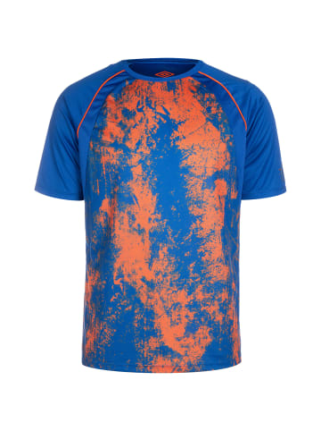 Umbro Trainingsshirt Pro Graphic in blau / orange