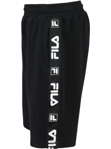 Fila Kinder Sportshort "Iden Taped Shorts" in Schwarz