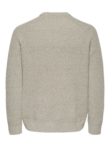 Only&Sons Pullover in Silver Lining
