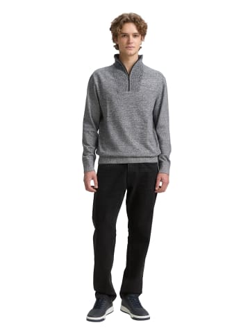 TOM TAILOR Denim Strickpullover in schwarz weiß - 0002