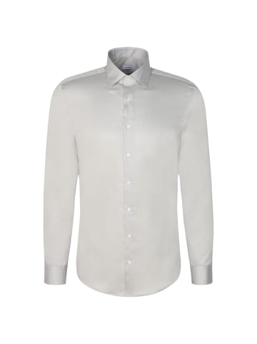 Seidensticker Business Hemd Slim in Grau