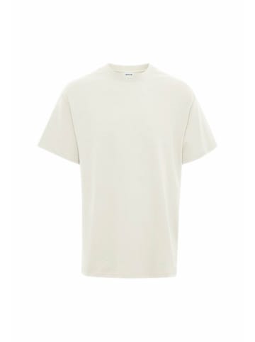 !SOLID Rundhals T-Shirt für Damen in beige