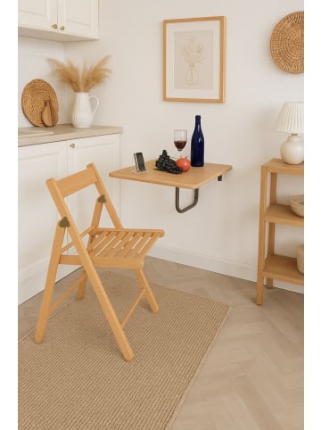 möbel-direkt Wandtisch Hermann in buchefarbene Platte